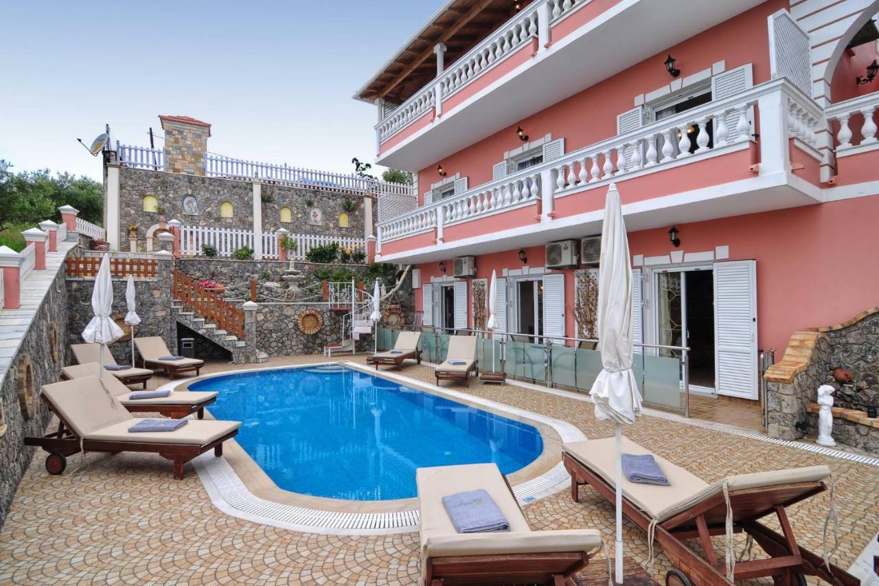 Angela Pool Apartments Ájosz Jeórjosz Págon Kültér fotó